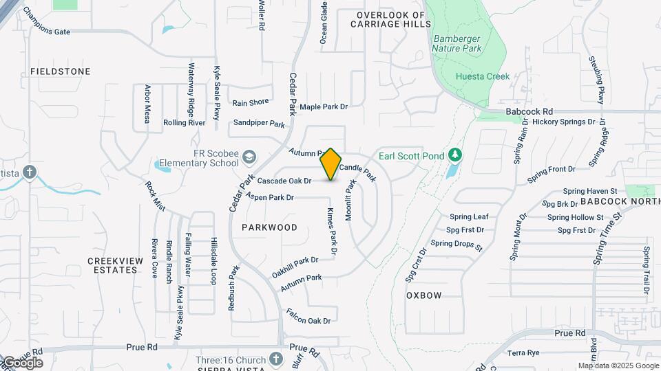 7622 Cascade Oak Dr Map and Location Details