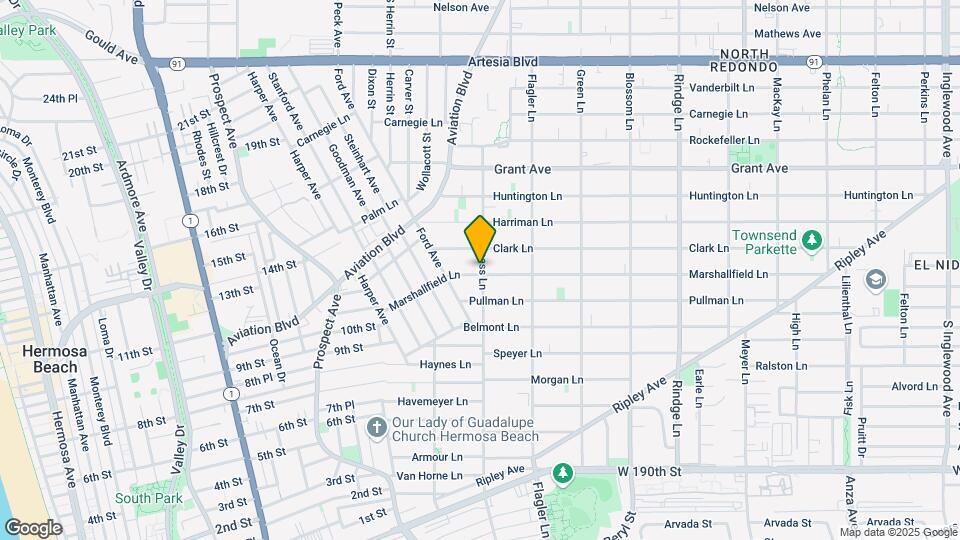 1719 Marshallfield Ln Map and Location Details