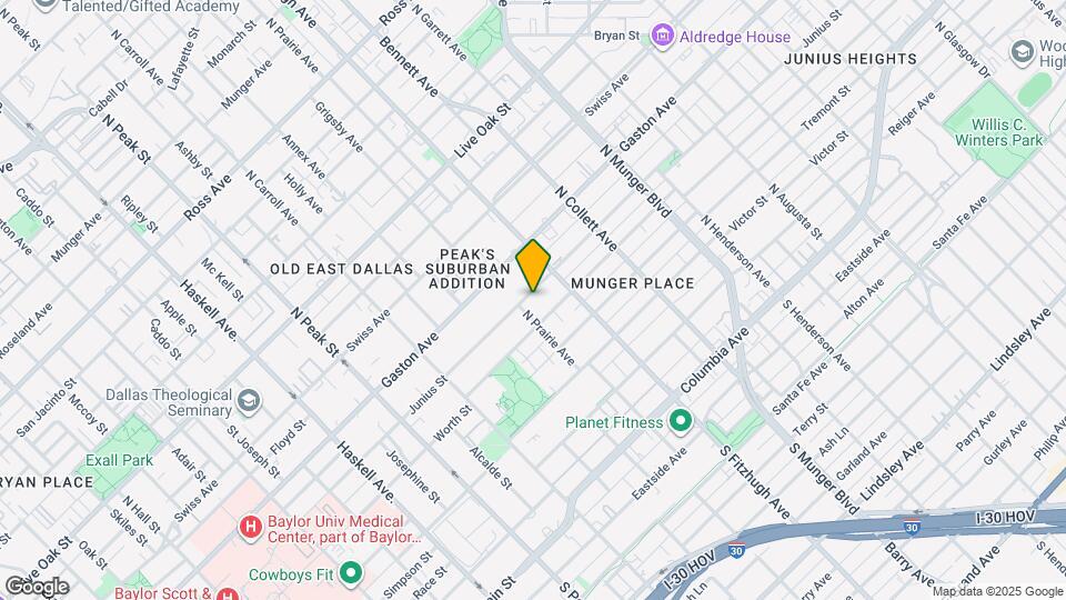 4808 Junius St, Unit 4808 Map and Location Details