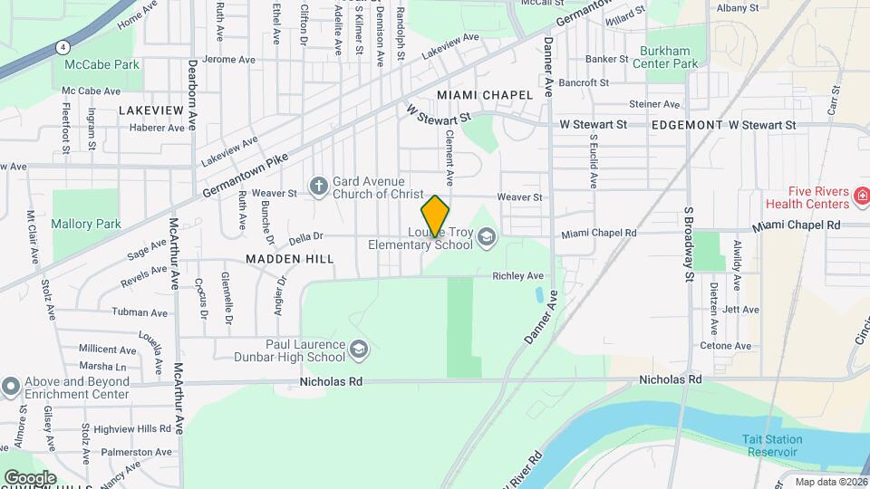 1272 Clement Ave Map and Location Details