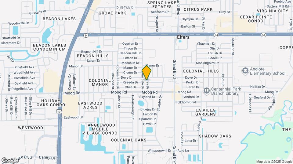 3547 Morley Dr Mapa y Detalles de la Ubicación