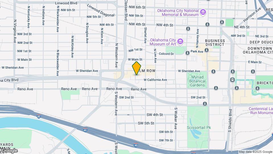 831 W California Ave Map and Location Details