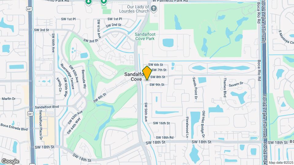 9019 SW 9th St Map and Location Details