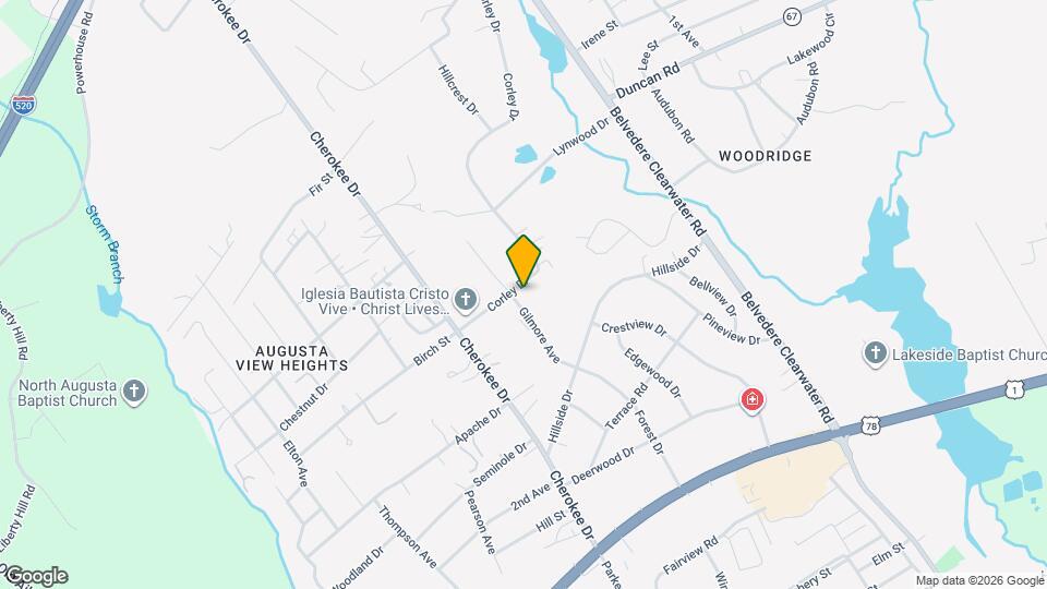 312 Gilmore Ave Map and Location Details