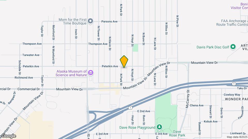 237 N Park St Map and Location Details