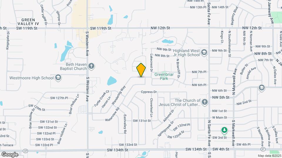 520 Wandering Way Map and Location Details