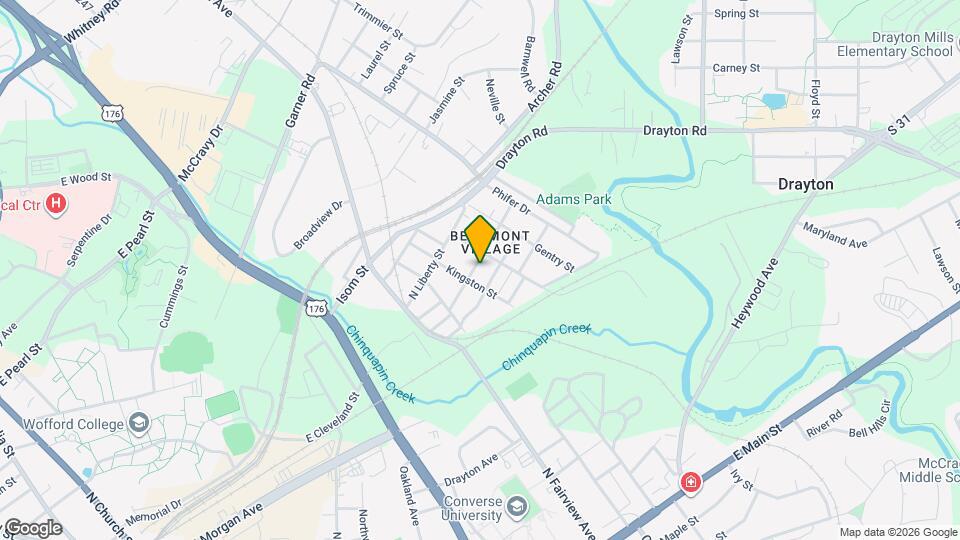 741 Maywood St Map and Location Details