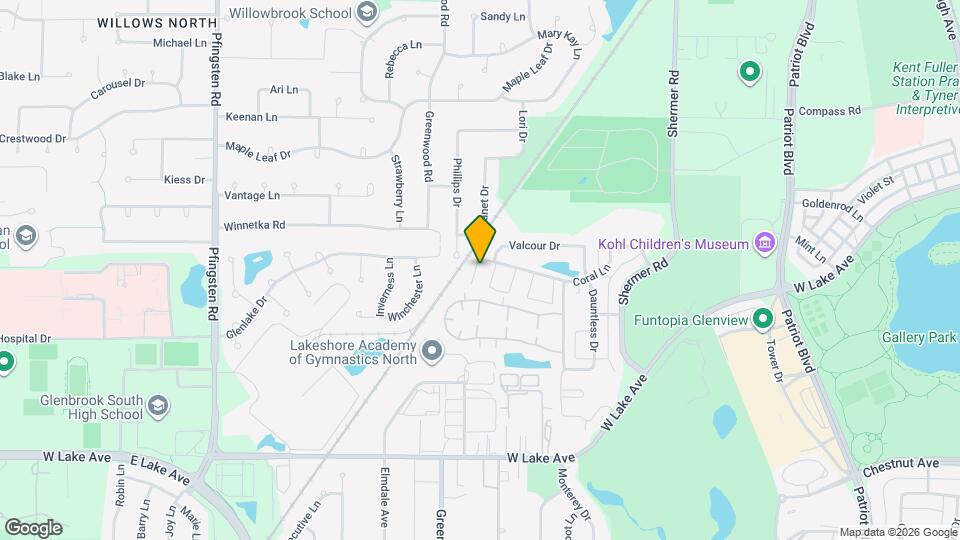 3291 Coral Ln Map and Location Details