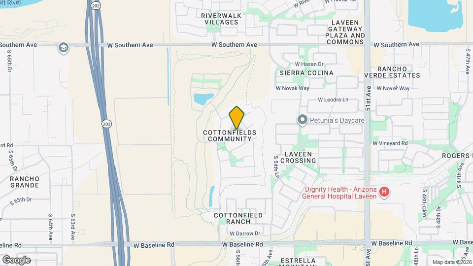 5624 W Vineyard Rd Map and Location Details