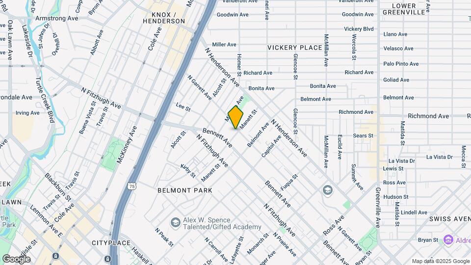 5027 Manett St Map and Location Details