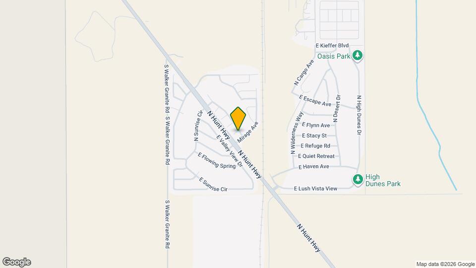 23634 N Desert Agave St Map and Location Details