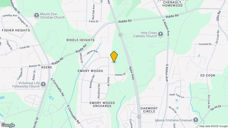 860 Romeria Dr Mapa y Detalles de la Ubicación