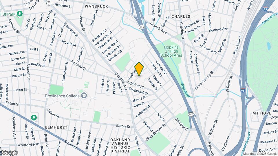 35 Tappan St Map and Location Details
