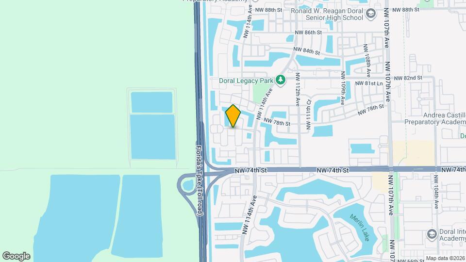 11476 NW 77th Ln Map and Location Details