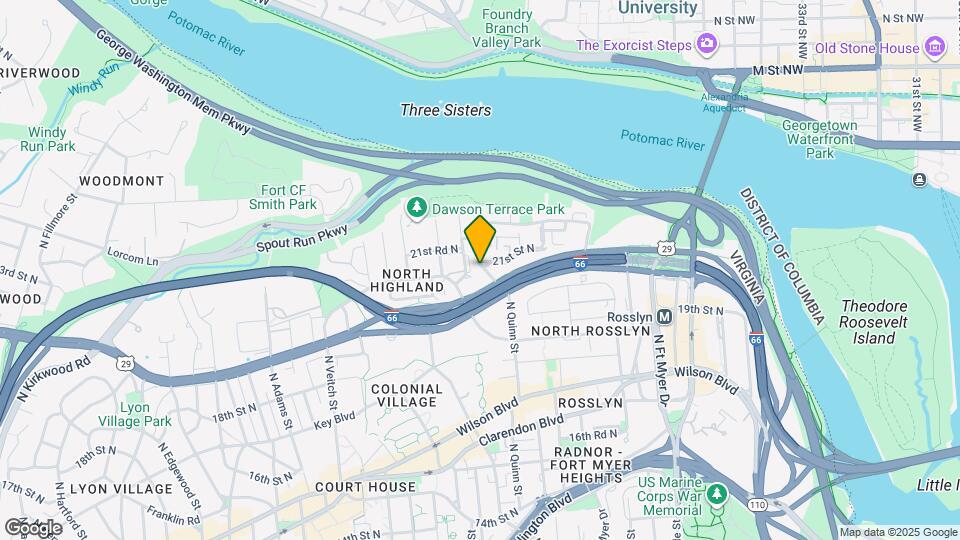 2030 N Quinn St Map and Location Details