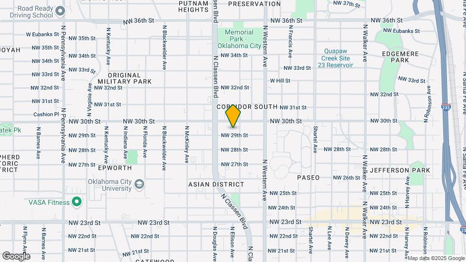 Courtland Place Mapa y Detalles de la Ubicación