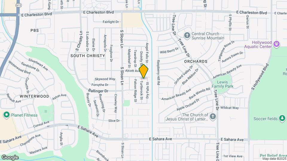 1840 Turtlerock St Map and Location Details