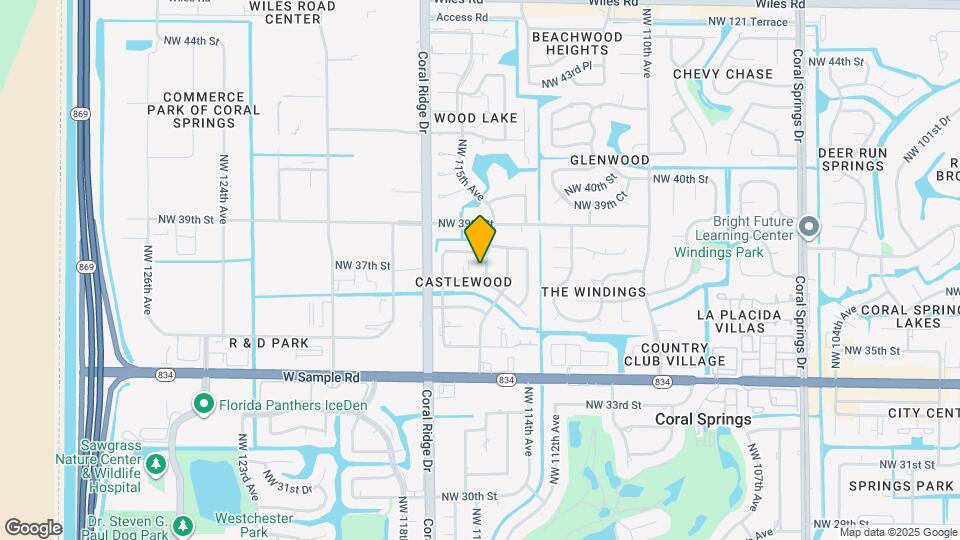 3730 NW 115th Ave Map and Location Details