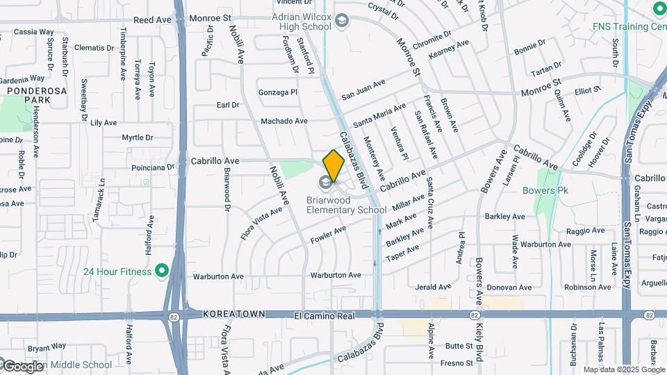 3280 Cabrillo Ave Map and Location Details