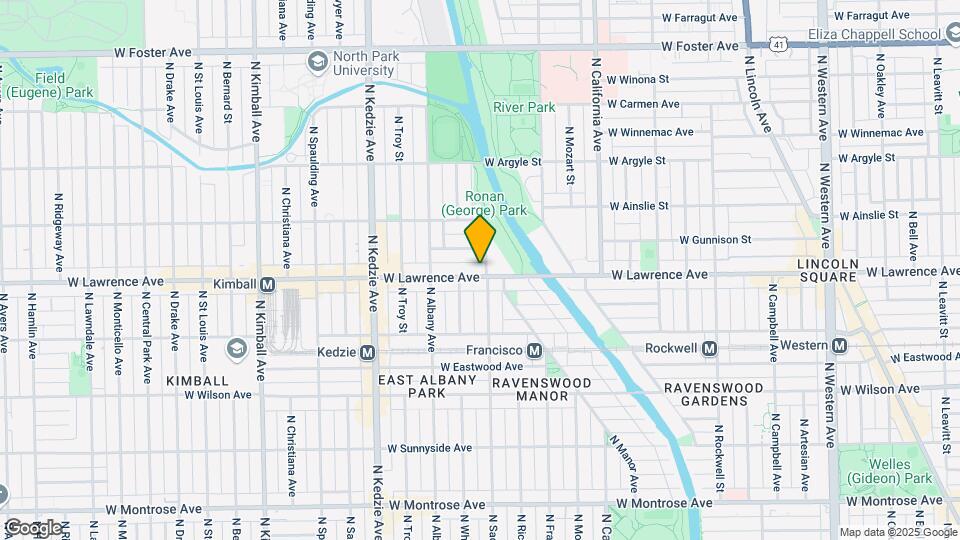 3000 W Lawrence Ave Map and Location Details