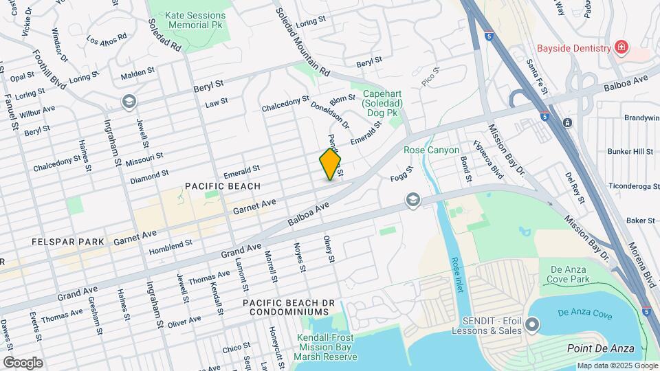 2254 Garnet Ave Map and Location Details