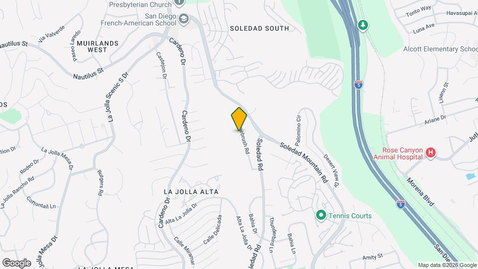 5942 Sagebrush Rd Map and Location Details