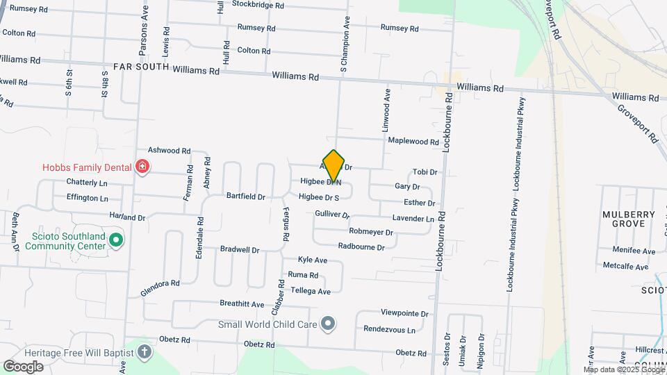 907 Higbee Dr N Map and Location Details