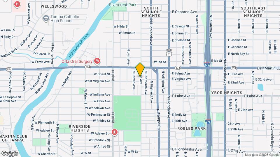 3906 N Ola Ave Map and Location Details