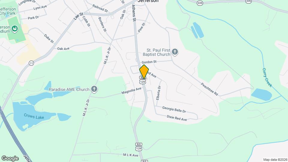 657 Athens St Map and Location Details