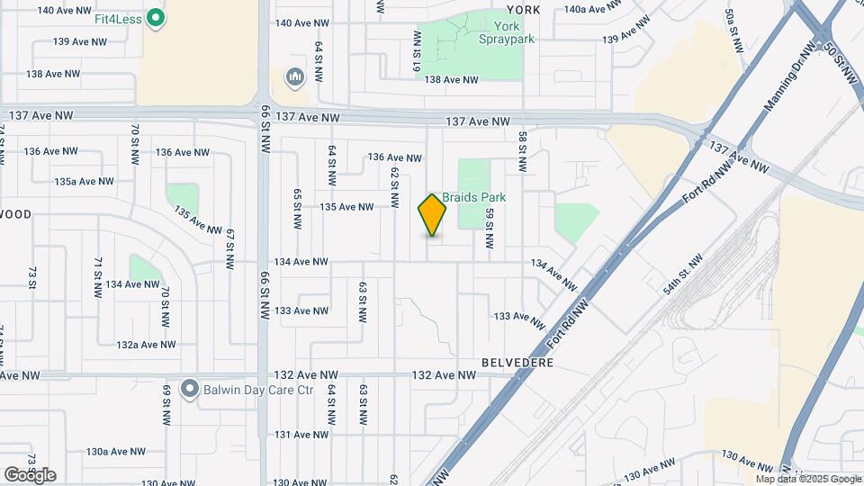 13411-13461 61 St NW Map and Location Details