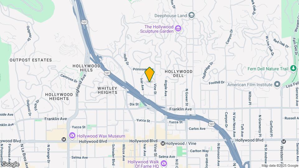 2055 Mound St Map and Location Details