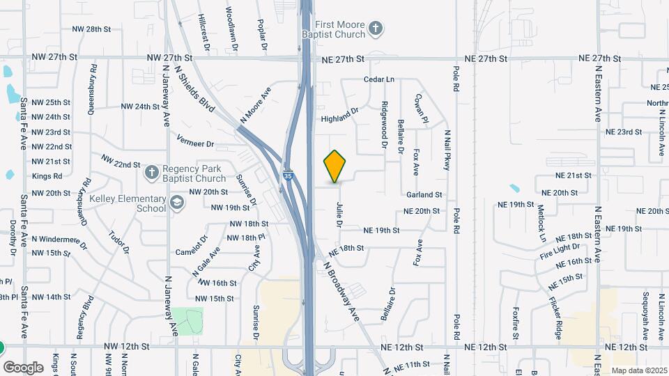 113 NE 21st St Map and Location Details