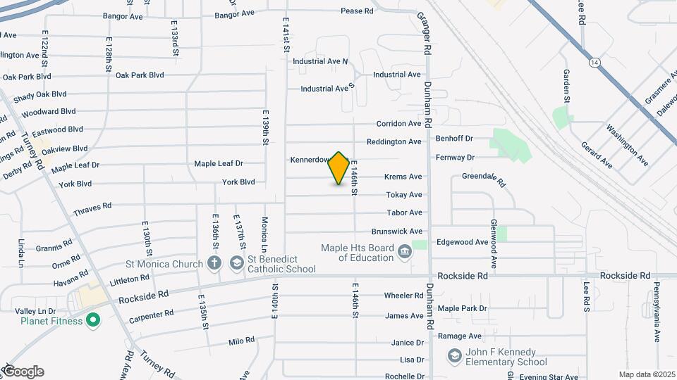 14423 Tokay Ave Map and Location Details