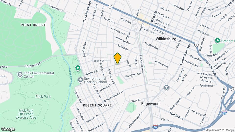 434 Biddle Ave, Unit 2 Map and Location Details