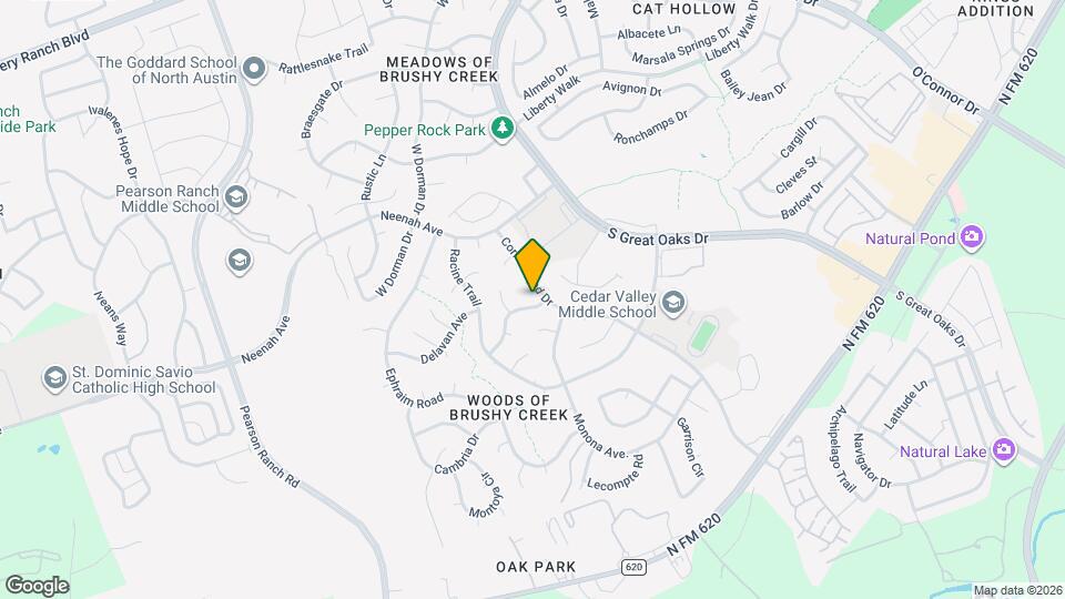 15902 De Peer Ave Map and Location Details