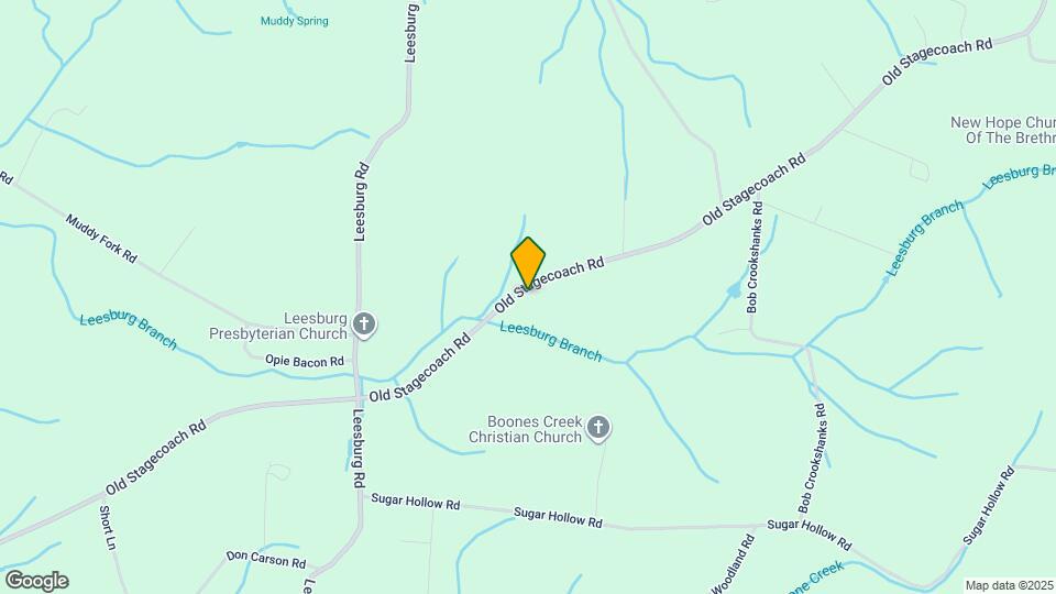 1645 Old Stagecoach Rd Map and Location Details