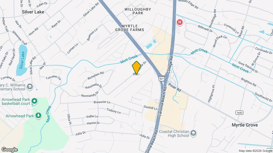 1172 Wildflower Dr Map and Location Details