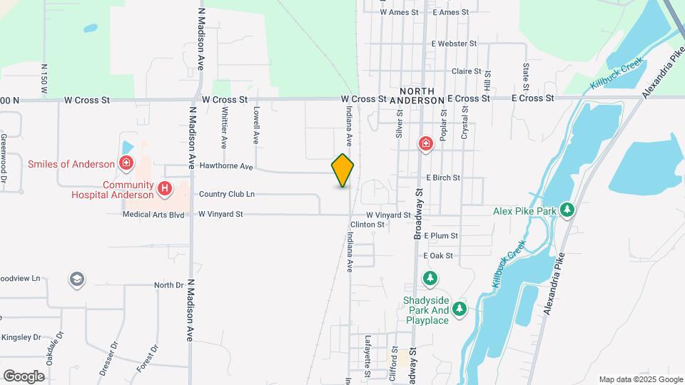 1621 Indiana Ave Mapa y Detalles de la Ubicación