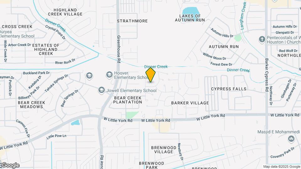 19014 Bailey Oaks Ln Map and Location Details