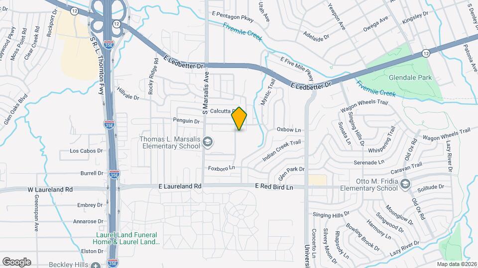 5616 Grassy Ridge Trail Map and Location Details