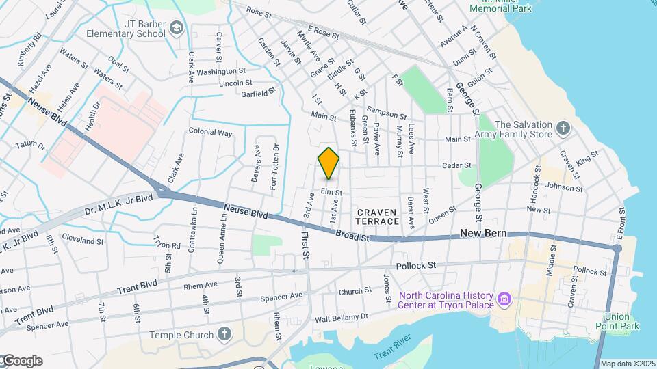 708 2nd Ave Map and Location Details