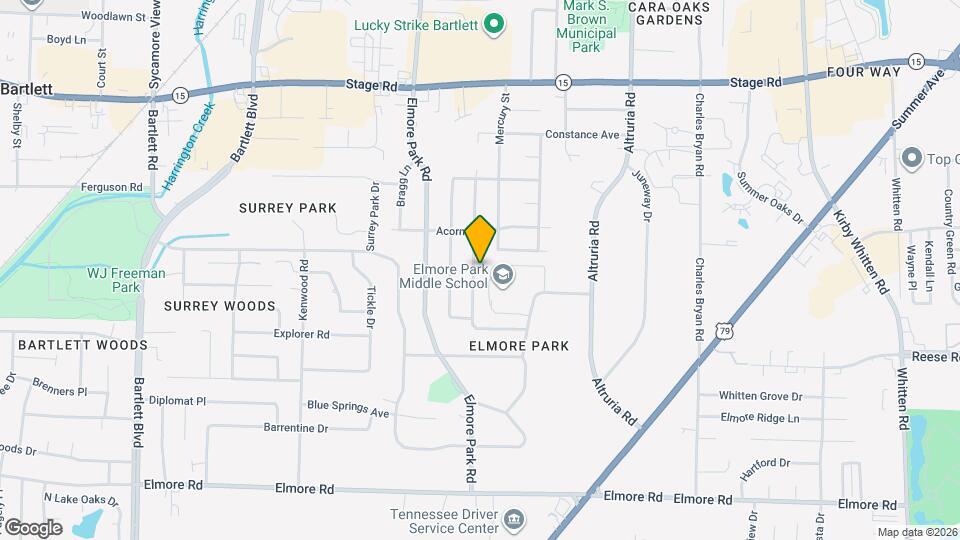 2658 Galaxie St Map and Location Details