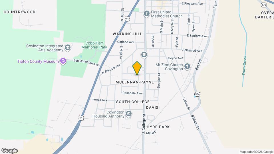 1111 Pine St Map and Location Details