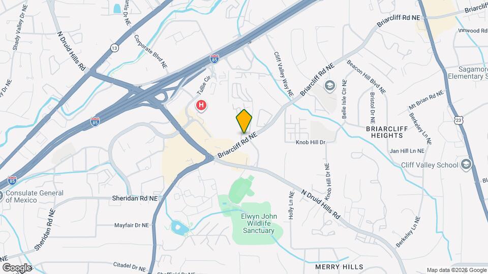 1601 Executive Park Ln NE Map and Location Details