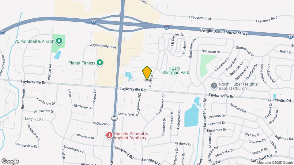 7523 Mt Hood Map and Location Details