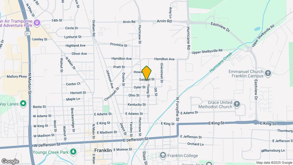 678 Young St Map and Location Details