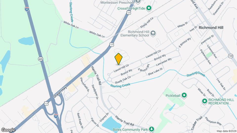 319 Laurel Hill Cir Map and Location Details