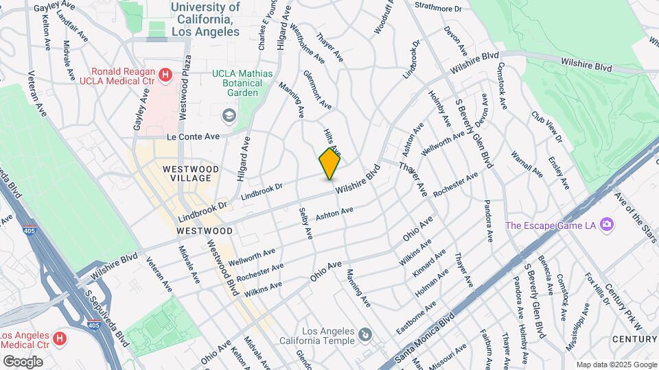 10701 Wilshire Blvd Map and Location Details