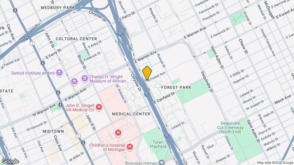 Medical Center Village Map and Location Details