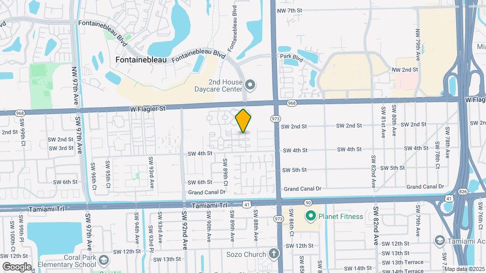 8854 W Flagler St Map and Location Details